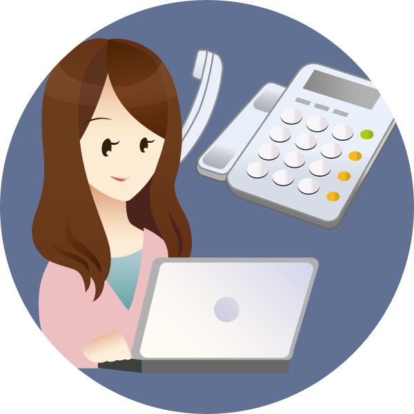 お電話またはWEBにてお申込み